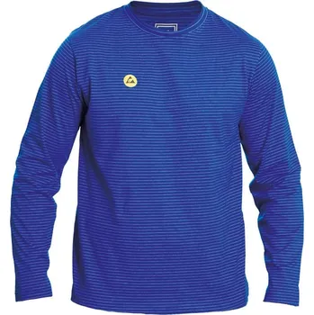 Oblečení a móda Cerva NOYO ESD LS tričko s dlouhým rukávem bílá vel.2XL