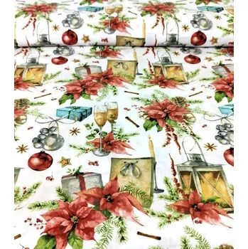 EU vánoční lucerny bílá 1.6 m