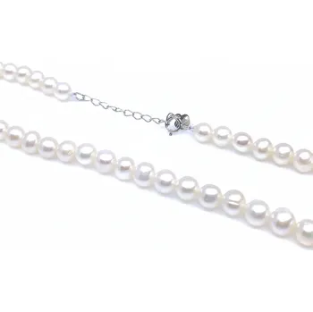 Řetízek Jan Kos jewellery Stříbrný náhrdelník perla MHT-2470/SP38-42