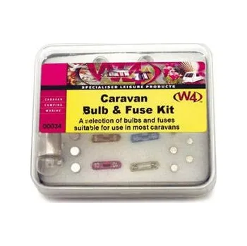 Žárovka Sada žárovek a pojistek W4 do karavanu