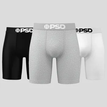 Boxerky PSD Cotton Solids Neutrals 3 Pack Men Underwear Velikost: S