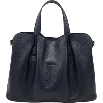 Kabelka Kožená kabelka SILVIA dolaro Barva: Černá