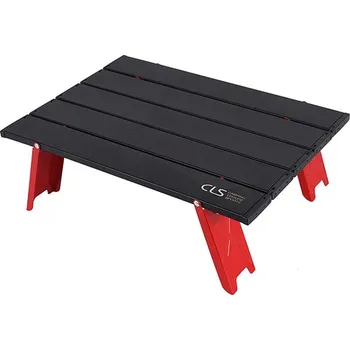 kempingový stůl Kempingový mini stolek - skládací, černý