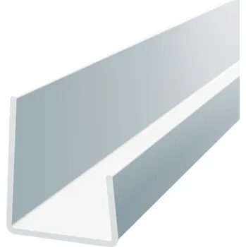 Stavební profil Den Braven Z0007095 Lemovací profil 12,5 mm × 3 m bílá
