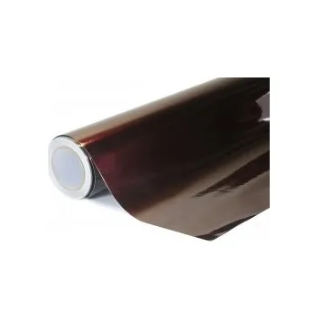 Polep vozidla Super lesklá metalická tmavá červená auto wrap fólie 152x400cm - interiér/exteriér