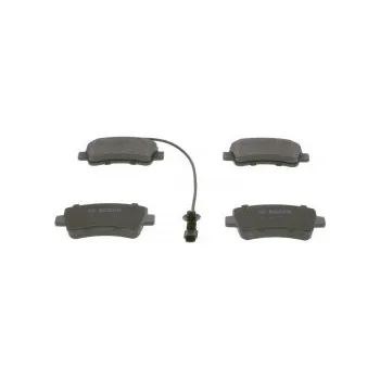 Brzdová destička Brzdové destičky 128,4mm Nissan NV400 autobus (X62, X62B) - Bosch