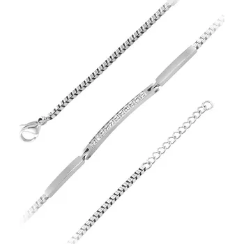 Náramek Dámský náramek z chirurgické oceli CARRINE