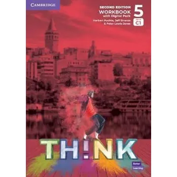 Anglický jazyk Think 2nd Edition 5 Workbook with Digital Pack - Herbert Puchta