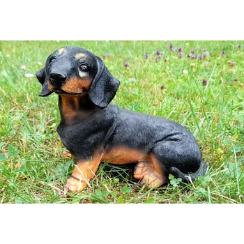 Zahradní dekorace Prodex Import Jezevčík figura do zahrady