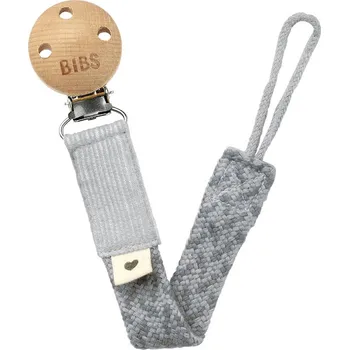 klip na dudlíky BIBS Paci Braid klip na dudlík / Cloud + Iron