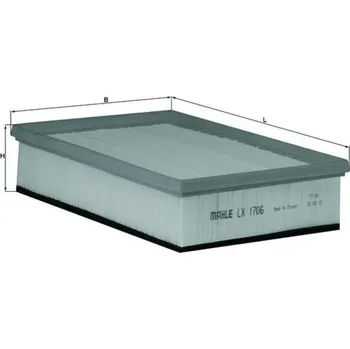 Vzduchový filtr Vzduchový filtr KNECHT LX 1706