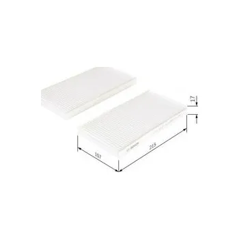 Kabinový filtr Kabinový filtr Hyundai TUCSON Skříň/SUV (JM) Bosch - CVVT, CRDi, CRDiVGT --