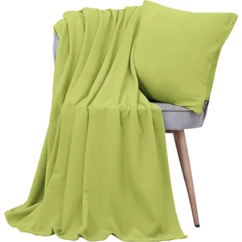 deka SCANquilt pléd BELLA limetová střední 150 x 200 cm