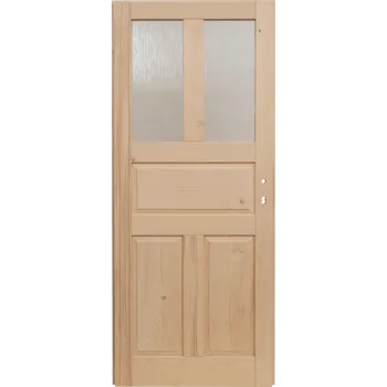 Interiérové dveře Hrdinka Kazetové dveře Victoria B 80 cm Pravé
