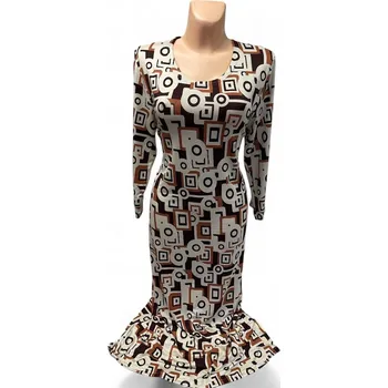 Dámské šaty Šaty LOPAJA, Barva Béžová, Velikost XXL 48, Materiál 96% Viskoza 4% Lycra