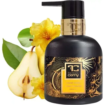 Mýdlo DEDRA Přírodní zvláčňující mýdlo s glycerinem a Aloe vera, SAMETOVÁ HRUŠKA, 320 ml