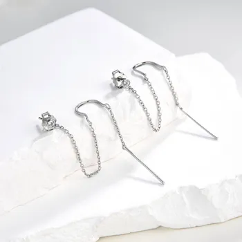 Módní doplněk Jan Kos jewellery Stříbrné náušnice MHT-3572/SW00