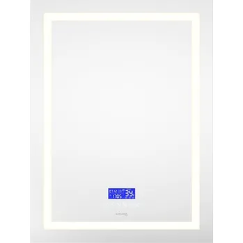 Zrcadlo Siguro LM-G760Z Pure Beauty Soundiva nemlžící s Bluetooth 80 × 60cm