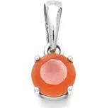 Stříbrný přívěsek s karneolem Karakan