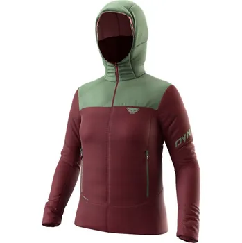 Horolezectví Bunda Dynafit Radical PRL Hood W port royal 24/25 Barva: vínová / zelená, Velikost: M