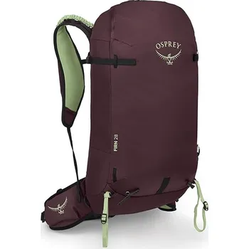 turistický batoh Skialpový batoh Osprey Firn 28L elderberry purple/pepprmnt grn M/L