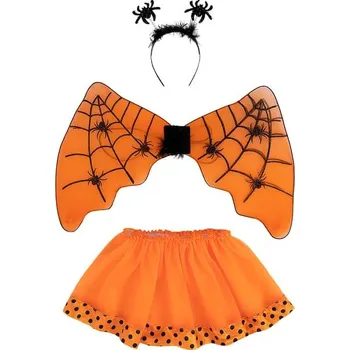 Karnevalový kostým Funiglobal - Kostým pavouk se sukénkou pro dívky -