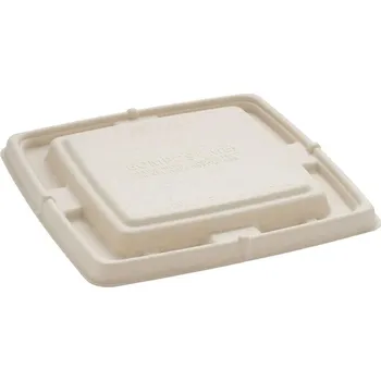 Jednorázové nádobí Víko Bepulp 230/230/22mm 75ks