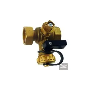 Stavebniny Regulus Kulový kohout s vypouštěcím ventilem 1" Fu/F