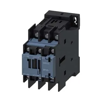 Stykač SIEMENS Stykač AC-3, 12A/5,5 kW/400V, 3pólový, DC 24V, 1 NO + 1 NC, připojení kruhovým kabelem 3RT2024-4BB40