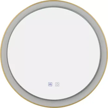 Zrcadlo Designové zrcadlo Sergio 80 CCT zlatá