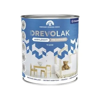 Lak na dřevo Chemolak lak na dřevo v interiéru pololesk 0,6l ( )