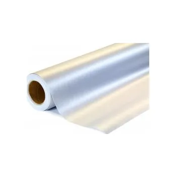 Polep vozidla Broušená stříbrná auto wrap fólie 152x700cm - interiér/exteriér