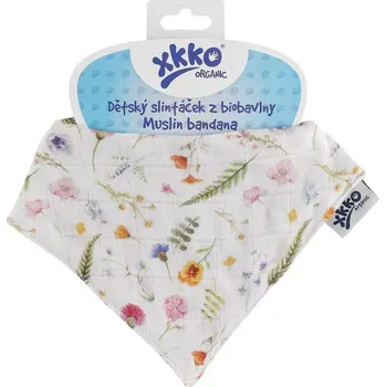 Bryndák Dětský slintáček XKKO Organic - Summer Meadow