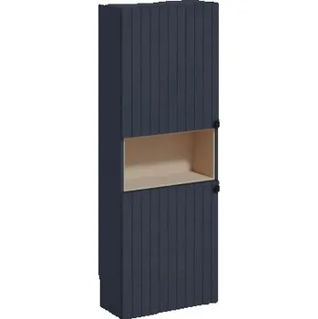 Šatní skříň Vitra ROOT GROOVE vysoká skříňka 570x1550x270 mm, bez nožiček, levá, tmavě modrá mat