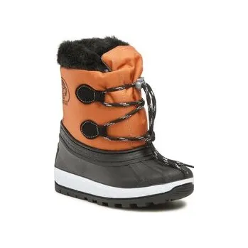 Dívčí sněhule Sněhule Boatilus NJ02 VAR.18ZV Oranžová 32_33