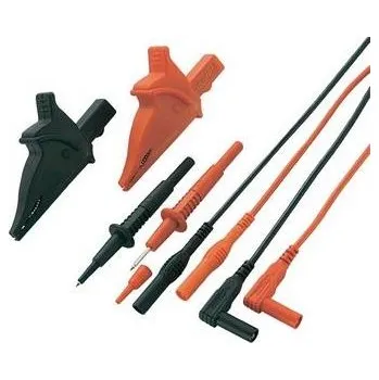 Měřicí kabel VOLTCRAFT MS-5 sada bezpečnostních měřicích kabelů lamelová zástrčka 4 mm zkušební hroty 1.20 m černá, červená 1 sada