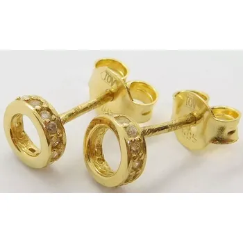 Náušnice KLENOTY BUDÍN JMG0114WGE00 Zlatá