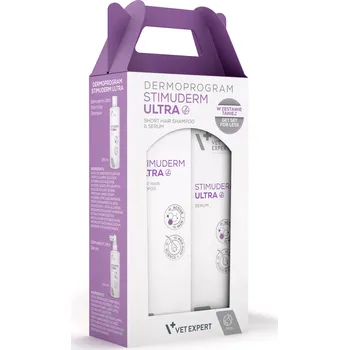 Kosmetika pro psa VetExpert Stimuderm Ultra Short Hair Dog DUOPACK