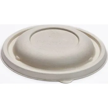 Jednorázové nádobí Víko na misku cukrová třtina 170mm 50ks