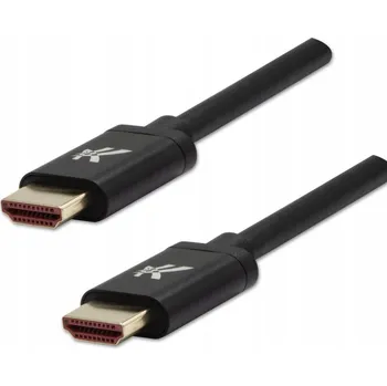 Video kabel Video kabel HDMI M - HDMI M, HDMI 2.1 - Ultra High Speed, 1 m, pozlacené konektory