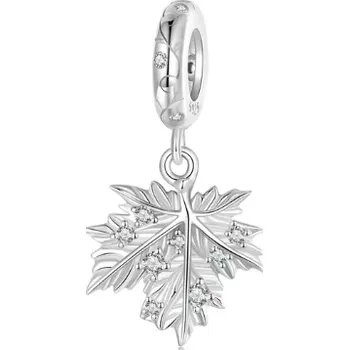 Přívěsek For Silver Přívěsek Javorový list zdobený zirkony - Stříbro 925