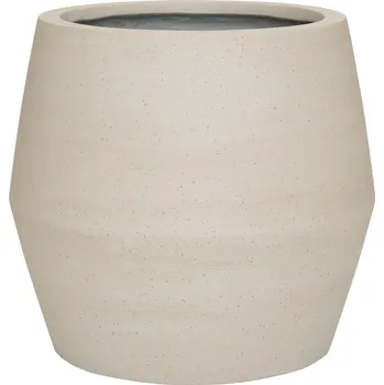 Květináč Harley Beige Washed L - Ø 53 cm / V 48 cm