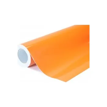 Polep vozidla Lesklá oranžová auto wrap fólie 152x1000cm - interiér/exteriér