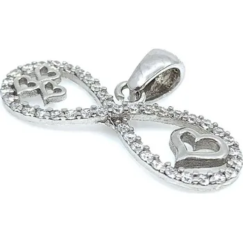Přívěsek Šperky Jan Kos Jan Kos jewellery Stříbrný přívěsek nekonečno 12118595