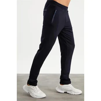 17793 Dewberry Mens Sweatpants-NAVY BLUE dewberry černá 2942264
