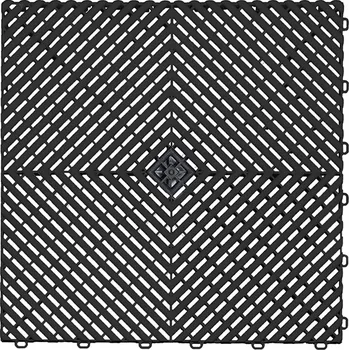 Dlažba Plastová dlažba Mosolut AERO - Černá