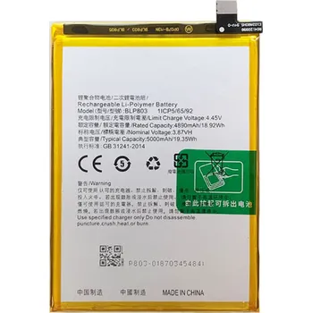 Baterie pro mobilní telefon Baterie BLP803 pro Realme 8 5G / C17 / V3 / Q3i 5G / Narzo 30 5G