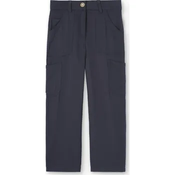 Dívčí oblečení Lehké kalhoty Boboli s kapsami Barva: šedá, Velikost BOBOLI: 4 roky (104)