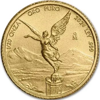 Banco de México Zlatá investiční mince Mexiko Libertad 1/20 Oz | 2024 | 1,55 g