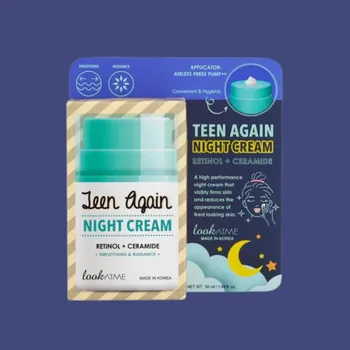 Pleťový krém LOOK AT ME - Teen Again Night Cream - Omlazující noční krém - 50 ml